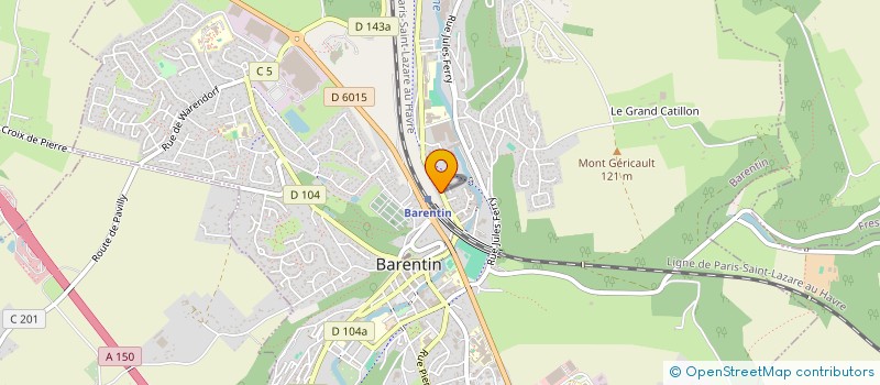 localisation de l'entreprise SCI RIVENDELL  PIERREVERT