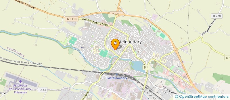 localisation de l'entreprise SCI RIVENDELL  CASTELNAUDARY