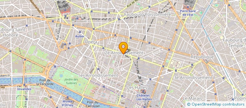 localisation de l'entreprise SCI RIVEPUCE  PARIS