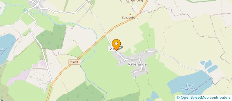 localisation de l'entreprise SCI RIVERA  VALLERANGE