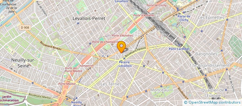 localisation de l'entreprise SCI RIVERGARO  PARIS