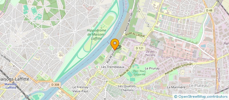 localisation de l'entreprise SCI RIVES DE LA FRETTE  SARTROUVILLE