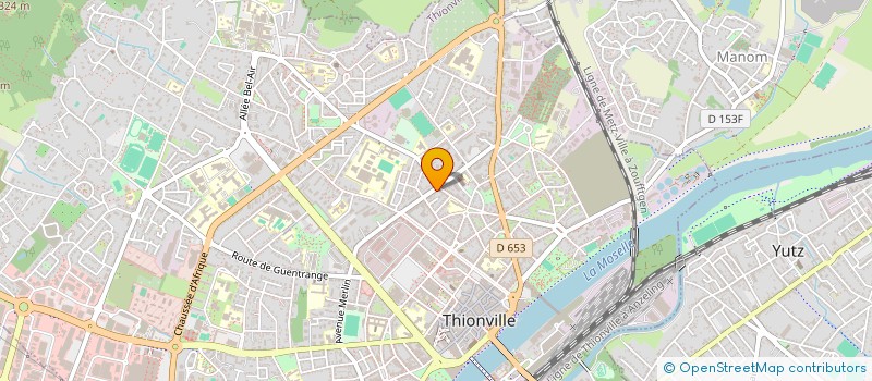 localisation de l'entreprise SCI RIVET-GIGNY à THIONVILLE