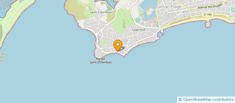 localisation de l'entreprise SCI RIVIER  CARNAC