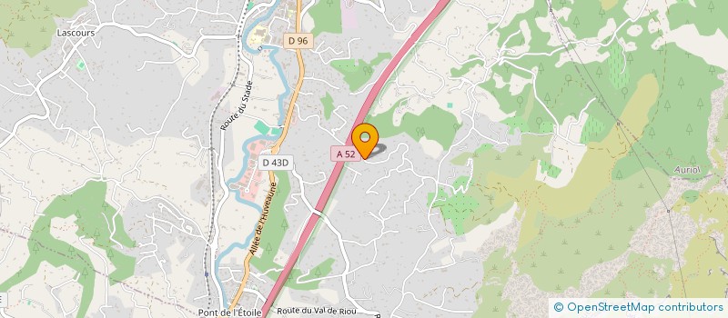 localisation de l'entreprise SCI RIVIERA  ROQUEVAIRE