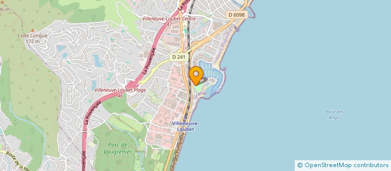 localisation de l'entreprise SCI RIVIERA BELLA  VILLENEUVE-LOUBET