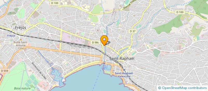 localisation de l'entreprise SCI RIVIERA GOLF à FREJUS