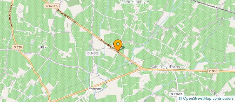 localisation de l'entreprise SCI RIVIERE  SAINT-EMILION