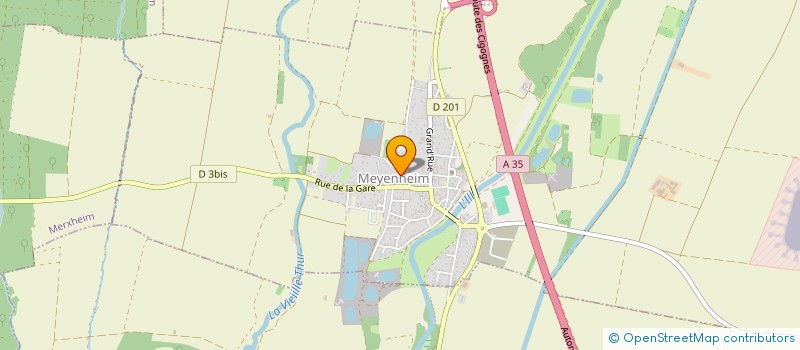 localisation de l'entreprise SCI RIVIERE THIERRY  MEYENHEIM