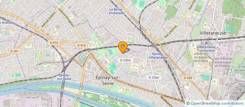 localisation de l'entreprise SCI RIVKA à EPINAY-SUR-SEINE