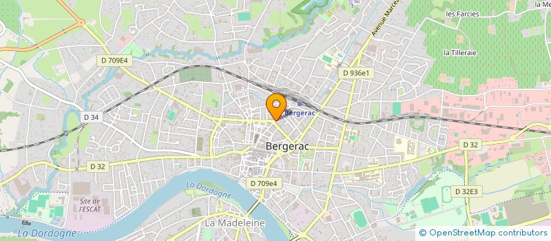 localisation de l'entreprise SCI RIVOIRE à BERGERAC