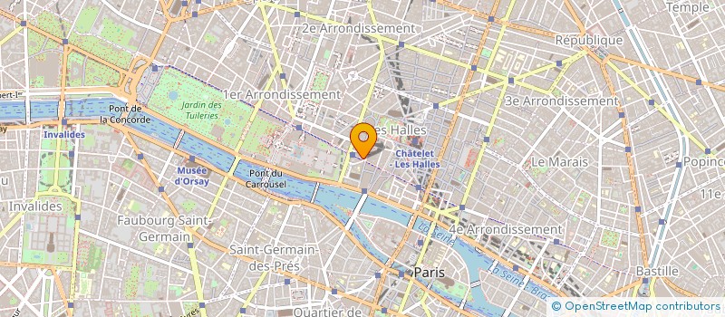 localisation de l'entreprise SCI RIVOLI 146 à PARIS