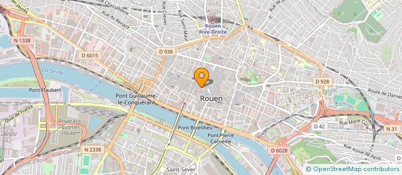 localisation de l'entreprise SCI RIVOLI à ROUEN