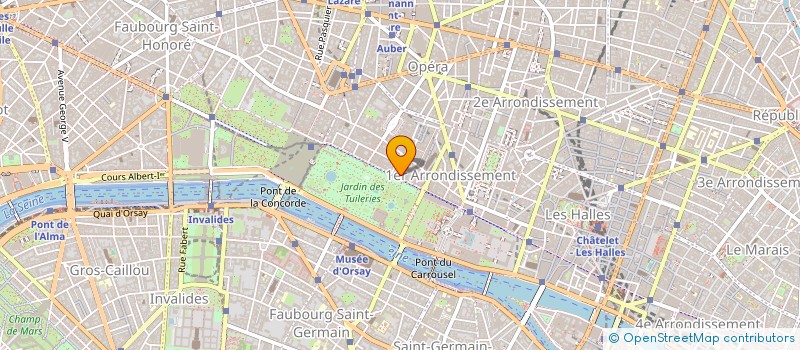 localisation de l'entreprise SCI RIVOLI-PONT NEUF à PARIS