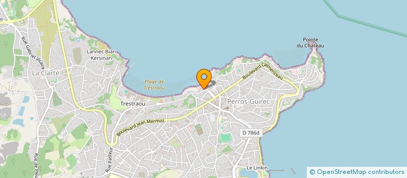 localisation de l'entreprise SCI RIVOUX  PERROS-GUIREC