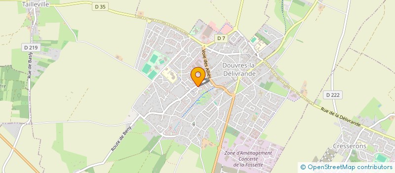 localisation de l'entreprise SCI RIVRANDE  DOUVRES-LA-DELIVRANDE