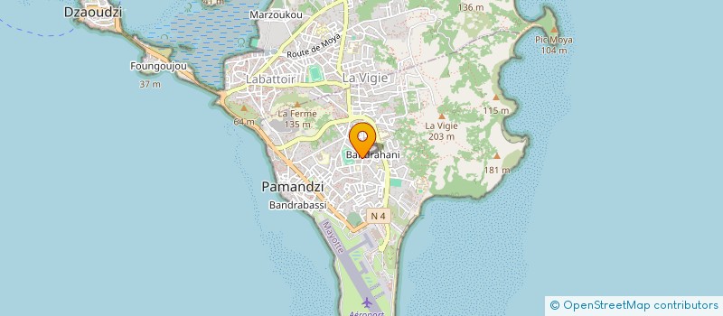 localisation de l'entreprise SCI RIWADI à PAMANDZI
