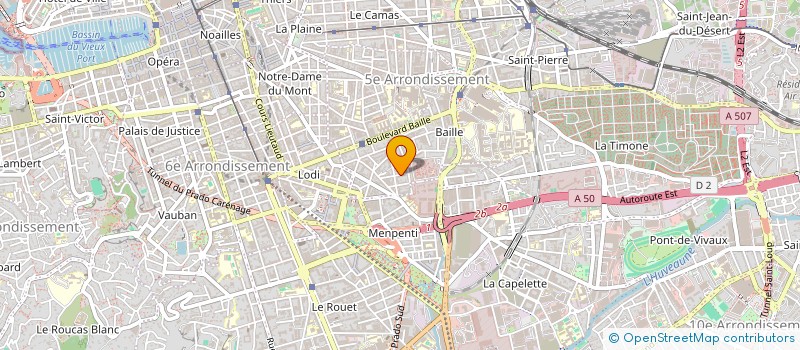 localisation de l'entreprise SCI RIWI à MARSEILLE
