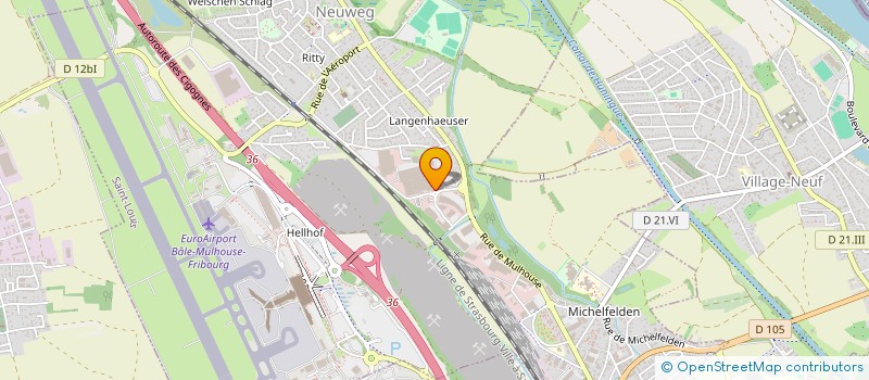 localisation de l'entreprise SCI RIX'IMMO  SAINT-LOUIS