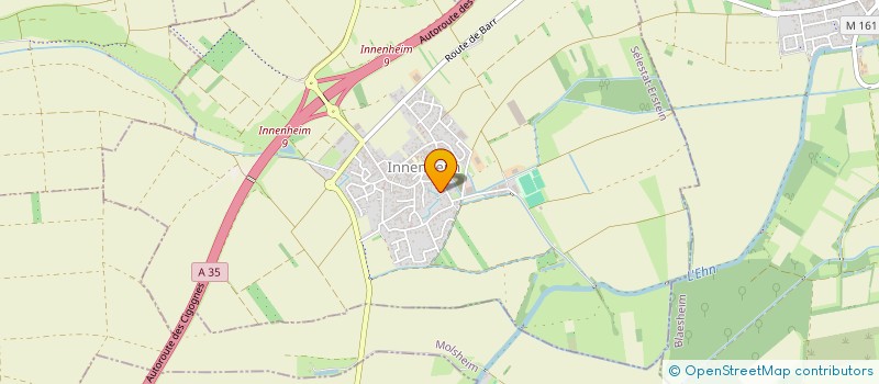 localisation de l'entreprise SCI RIZ  INNENHEIM