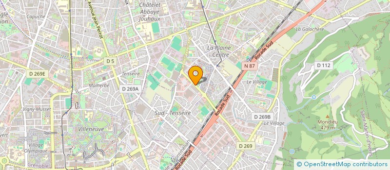 localisation de l'entreprise SCI RIZELIM  SAINT-MARTIN-D'HERES