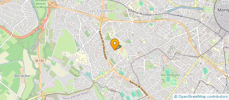 localisation de l'entreprise SCI RIZICOLLE DE TRATHE à MONTPELLIER