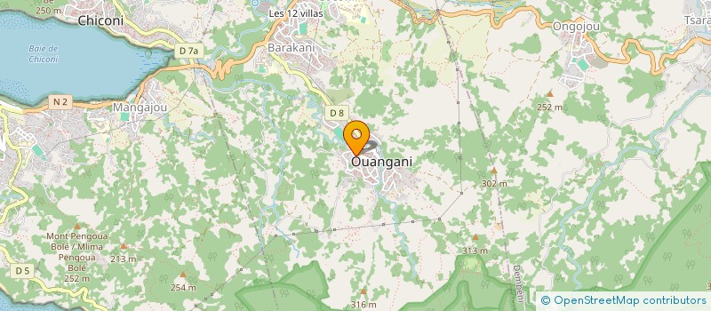 localisation de l'entreprise SCI RIZIKI OUSSENI à OUANGANI