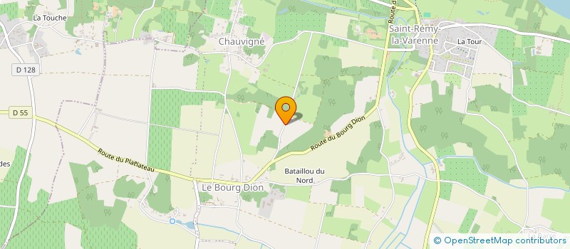 localisation de l'entreprise SCI RIZIM à BRISSAC LOIRE AUBANCE