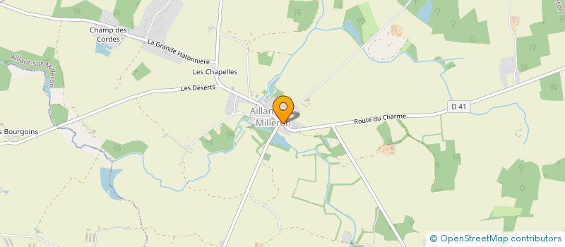 localisation de l'entreprise SCI RJ 45 à AILLANT-SUR-MILLERON