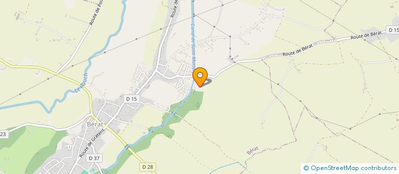 localisation de l'entreprise SCI RJ31  BERAT
