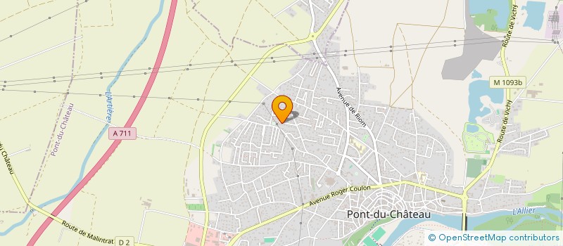 localisation de l'entreprise SCI RJD2  PONT-DU-CHATEAU