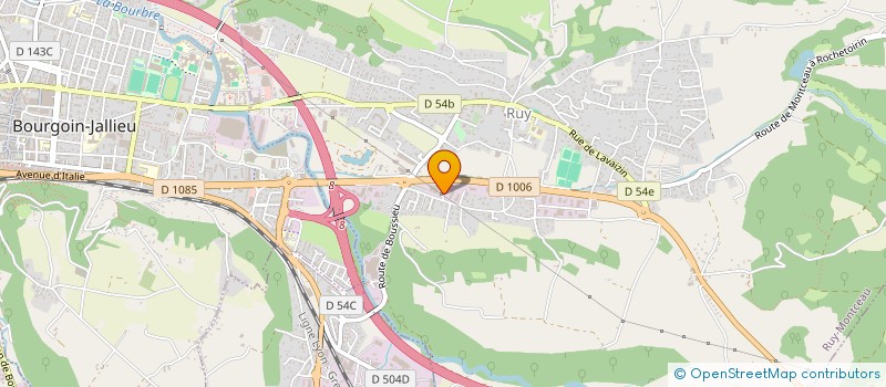 localisation de l'entreprise SCI RJL  RUY-MONTCEAU