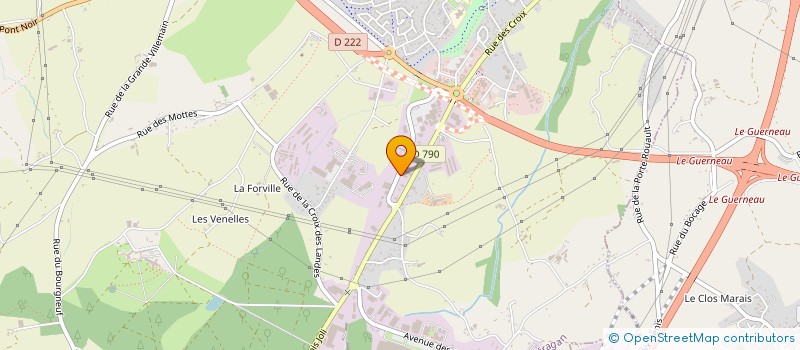 localisation de l'entreprise SCI RJM  PLOUFRAGAN