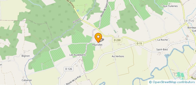 localisation de l'entreprise SCI RJMD  LE PUY