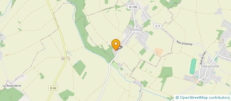 localisation de l'entreprise SCI RJME  OSMOY