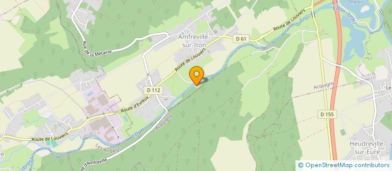 localisation de l'entreprise SCI RKGS  AMFREVILLE-SUR-ITON