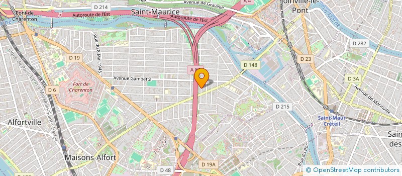 localisation de l'entreprise SCI RKO IMMO à MAISONS-ALFORT
