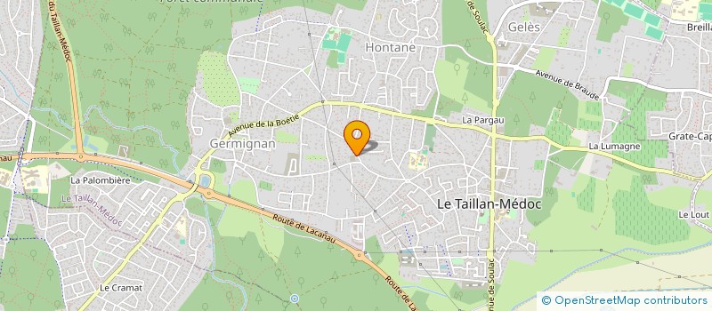 localisation de l'entreprise SCI RKS  LE TAILLAN-MEDOC