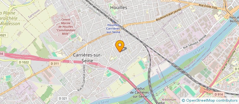 localisation de l'entreprise SCI RL 45  CARRIERES-SUR-SEINE