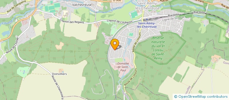 localisation de l'entreprise SCI RL SAINT ENOGAT  SAINT-REMY-LES-CHEVREUSE