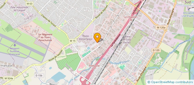 localisation de l'entreprise SCI RL2B à TOULOUSE