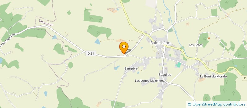 localisation de l'entreprise SCI RLC HABITAT  VAUMAS