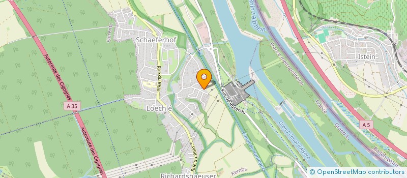 localisation de l'entreprise SCI RLD  KEMBS