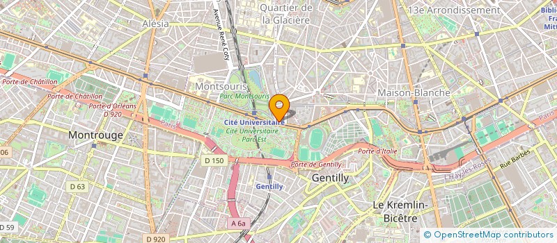 localisation de l'entreprise SCI RLD IMMOBILIER  PARIS