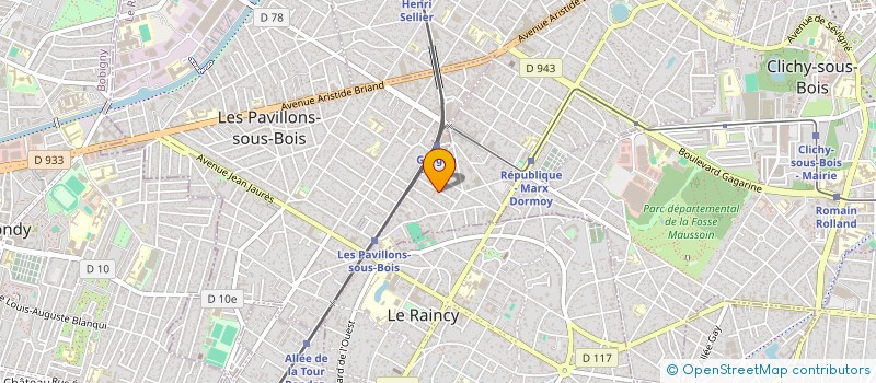 localisation de l'entreprise SCI RLEL à LIVRY-GARGAN