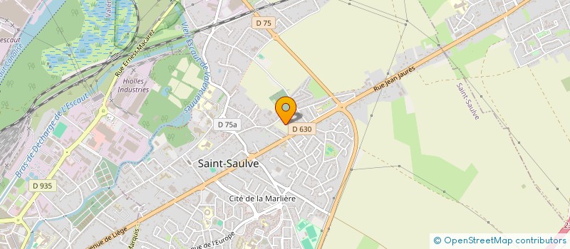 localisation de l'entreprise SCI RLF  SAINT-SAULVE