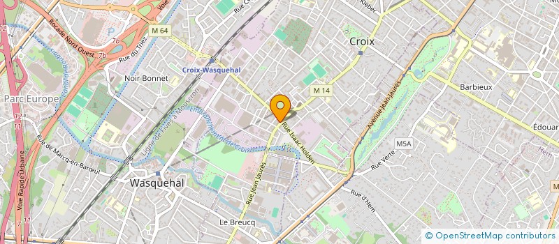 localisation de l'entreprise SCI RLJU à CROIX