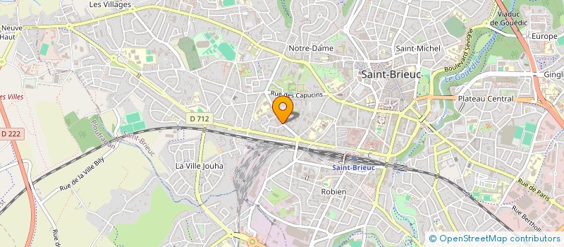 localisation de l'entreprise SCI RLM à SAINT-BRIEUC