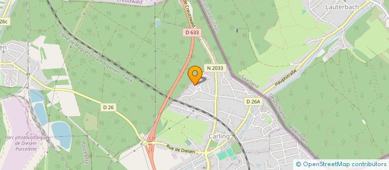 localisation de l'entreprise SCI RLP IMMOBILIER  CARLING