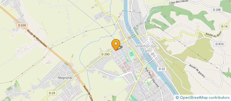 localisation de l'entreprise SCI RLSE  VILLEMUR-SUR-TARN